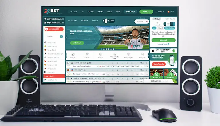 22bet sử dụng trên máy tính với bất kể nền tảng nào