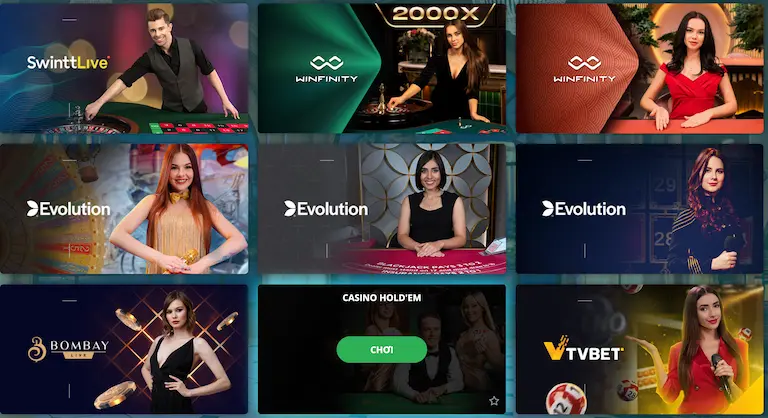 Cách vào cược casino 22bet trực tuyến