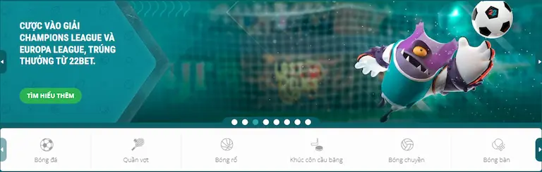 Đánh giá link 22bet mới nhất