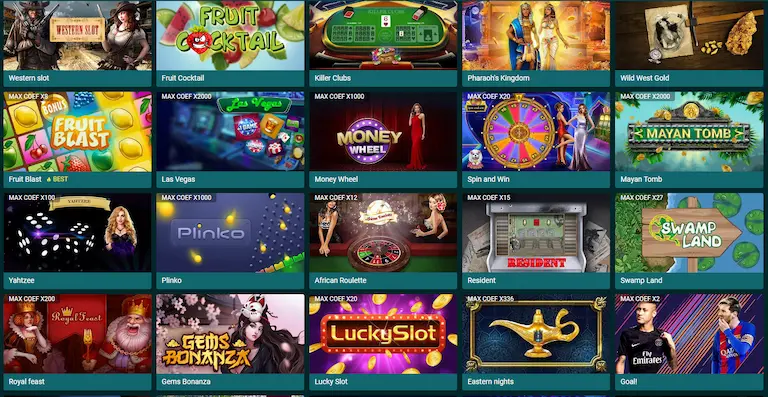 Các sân chơi ở 22bet trò chơi 