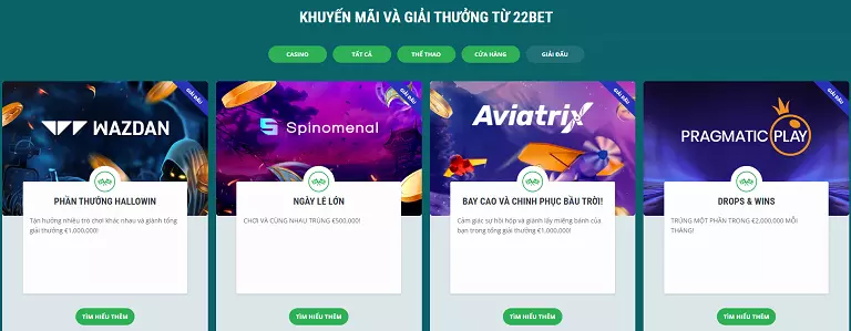 Nhà cái 22bet có những ưu điểm gì?