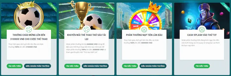 Khuyến mãi 22bet bùng nổ năm 2023 cho cược thủ