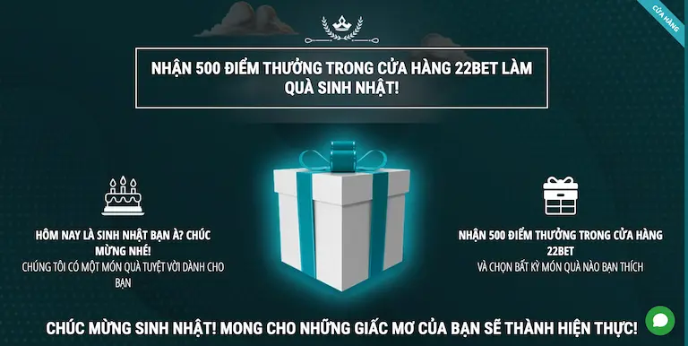 Mừng thưởng sinh nhật tân binh