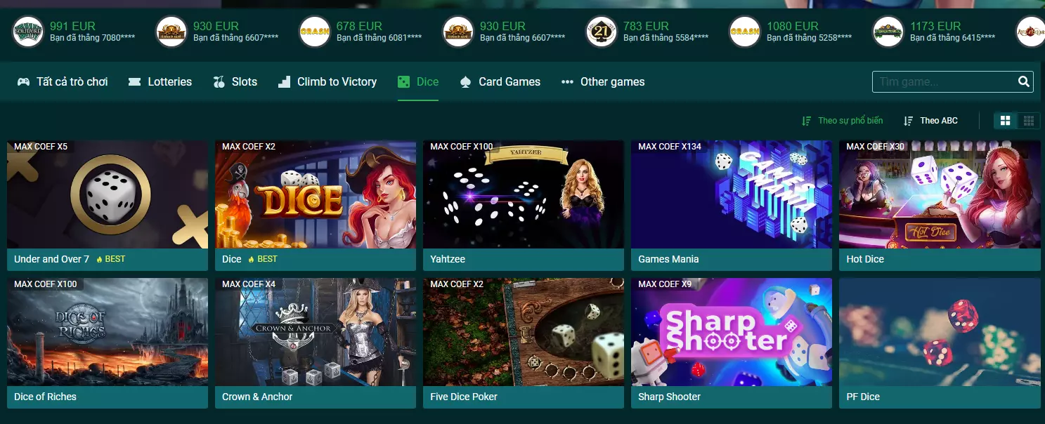 Hướng dẫn cách chơi Tại Dice 22Bet hiệu quả cho tân thủ
