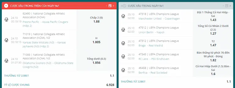 Những ưu điểm của giải quần vợt 22bet là gì?
