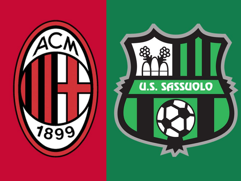 tran dau Milan vs sassuolo