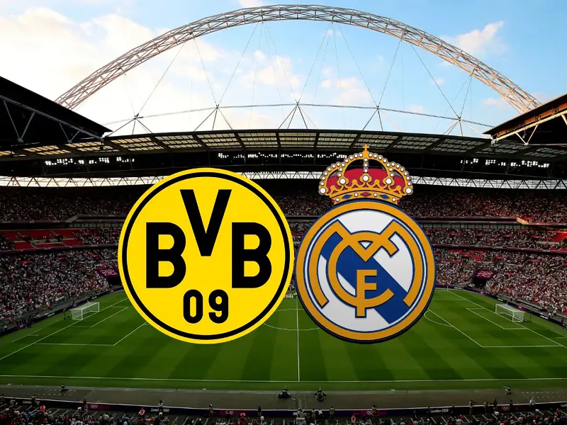 trận đấu Dortmund vs Real Madrid