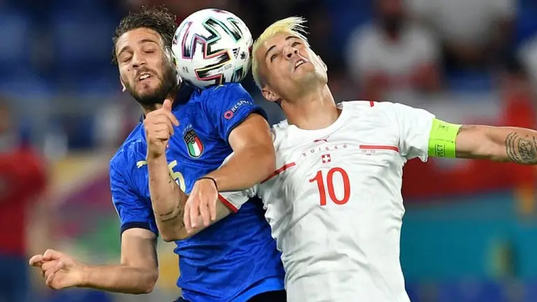 Tình hình quân sự của 2 đội tuyển trước trận Switzerland vs Italy