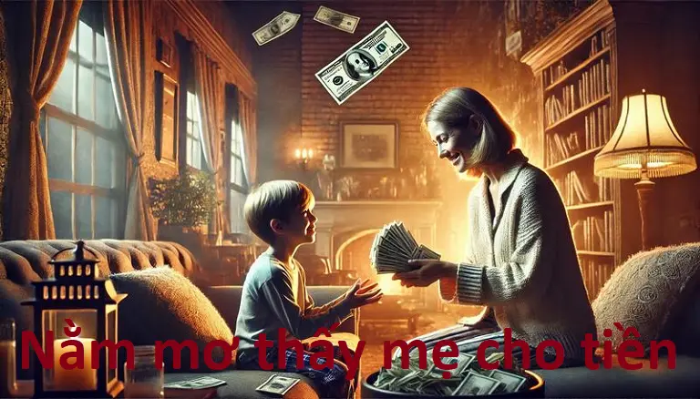 Nằm mơ thấy mẹ cho tiền 